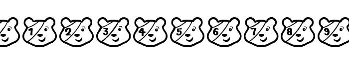 PUDSEY BEAR Font OTHER CHARS