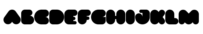 PUFF-Black Font UPPERCASE