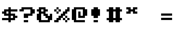 Public Pixel Font OTHER CHARS