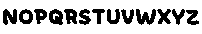 Public Stand Font LOWERCASE