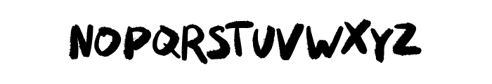 Puckipsy Font UPPERCASE