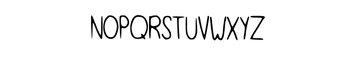 Pudding Font UPPERCASE