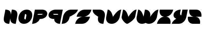 Puff Angel Semi-Italic Font LOWERCASE