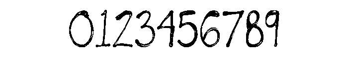Puff Paint Font OTHER CHARS