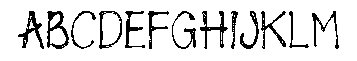 Puff Paint Font UPPERCASE