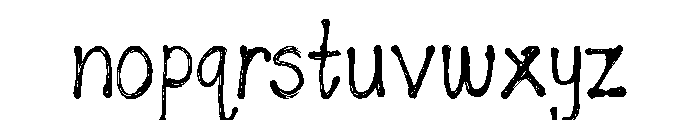 Puff Paint Font LOWERCASE