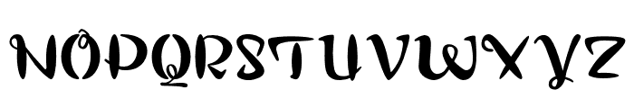 Pulipuli Regular Font LOWERCASE