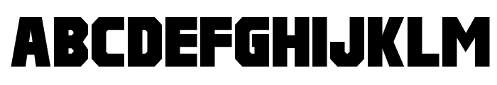 Pulp Fiction M54 Font LOWERCASE