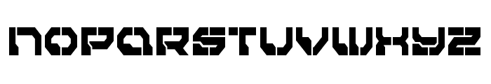 Pulsar Class Condensed Font LOWERCASE