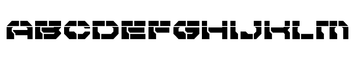 Pulsar Class Laser Font LOWERCASE