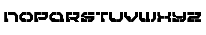 Pulsar Class Semi-Condensed Font LOWERCASE