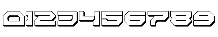 Pulsar Class Solid 3D Font OTHER CHARS