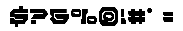Pulsar Class Solid Condensed Font OTHER CHARS