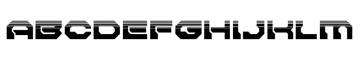 Pulsar Class Solid Halftone Font LOWERCASE