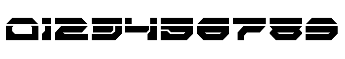 Pulsar Class Solid Laser Font OTHER CHARS