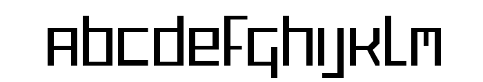 Pulsate Font LOWERCASE