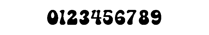 Pump Chunky Font OTHER CHARS