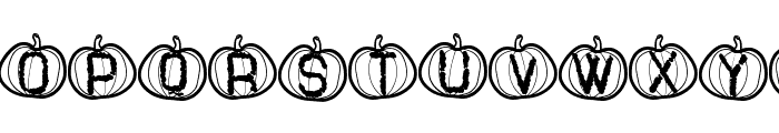 Pumpkin Halloween St Font UPPERCASE