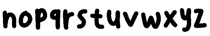 Pumpkin Pie Regular Font LOWERCASE