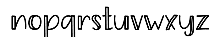 Pumpkin Story Font LOWERCASE