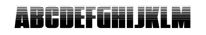 Punch Halftone Font LOWERCASE