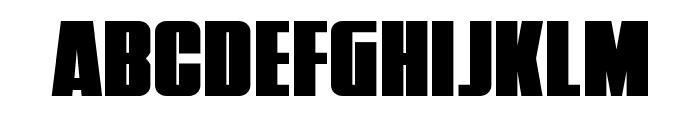 Punch Font LOWERCASE