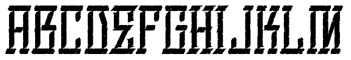 Punisher Font UPPERCASE