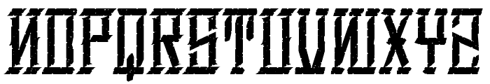 Punisher Font UPPERCASE