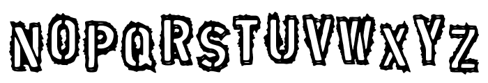 Punk Army Font LOWERCASE