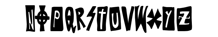 Punk Cristiano Font UPPERCASE