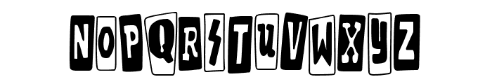 Punk Homo Erectus Font LOWERCASE