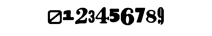 Punk Militia Hotel Font OTHER CHARS