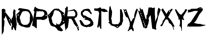 Punker Font UPPERCASE