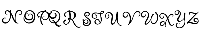 PuppyPooky Font UPPERCASE