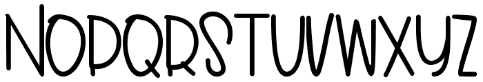Puppy Font LOWERCASE