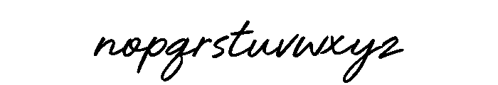 Pure Energy Font LOWERCASE