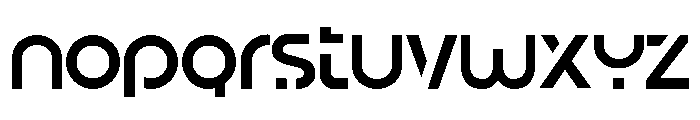 Pure Mechanic Font LOWERCASE