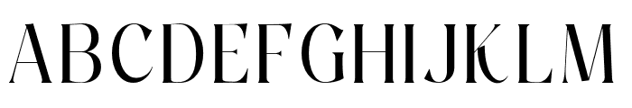 Pure Motif Regular Font UPPERCASE