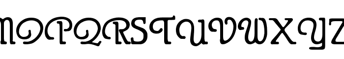 Puritan Swash Bold Font UPPERCASE