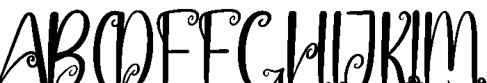 Purple Font UPPERCASE