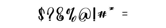 Pursuit Font OTHER CHARS