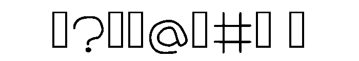 Puruaran Regular Font OTHER CHARS
