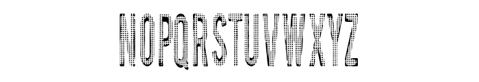 Pussy Electronics Font LOWERCASE