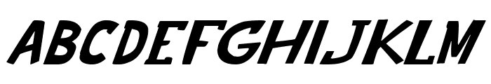 punch it PGS Italic Font LOWERCASE