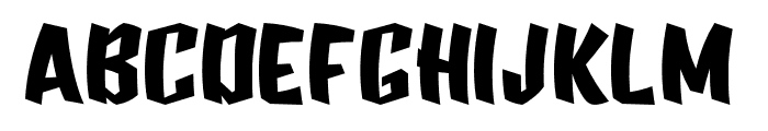 punchme Font UPPERCASE