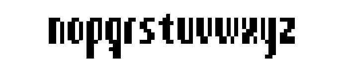 pup big Regular Font LOWERCASE