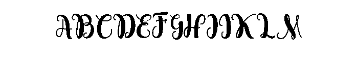 puttroe Font UPPERCASE