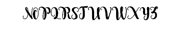puttroe Font UPPERCASE
