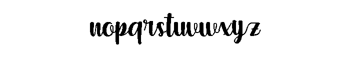 puttroe Font LOWERCASE