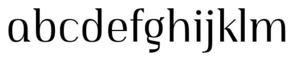 Publio Regular Font LOWERCASE